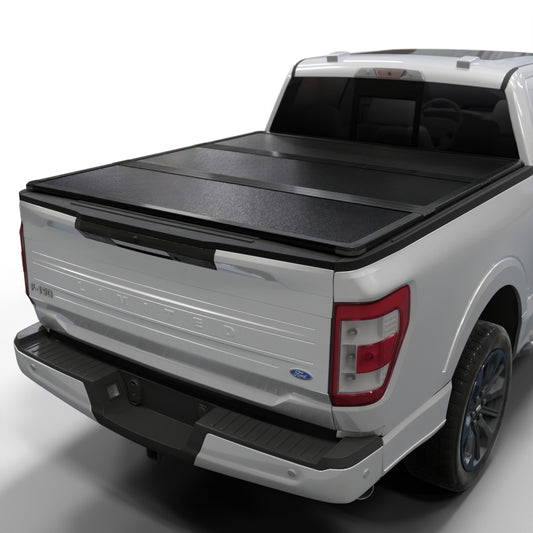 Ford F150 (2015–2026) – Hard Folding Truck Bed Tonneau Cover
