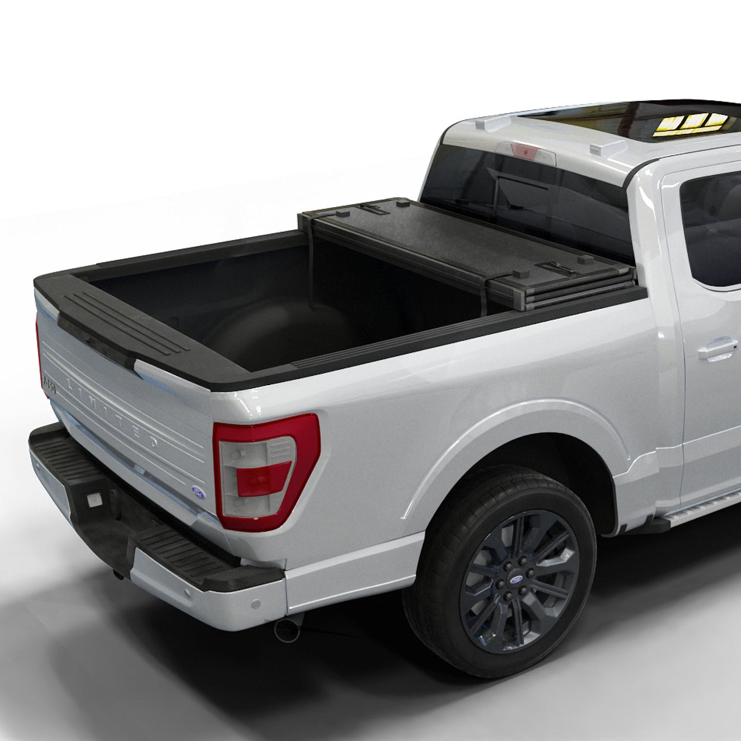 Ford F150 (2015–2025) – Hard Folding Truck Bed Tonneau Cover