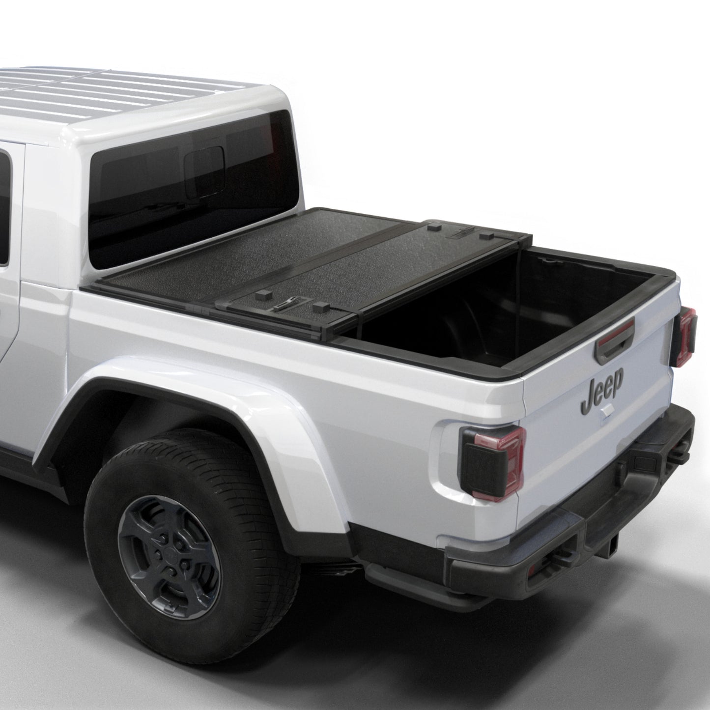 Jeep Gladiator (2020–2026) – Hard Folding Truck Bed Tonneau Cover - 5' Bed (60.3")