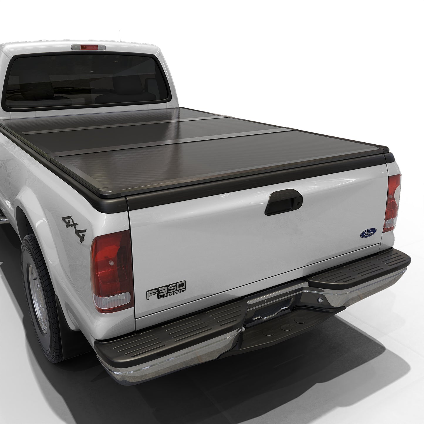 Ford F-250/F-350 Super Duty (1999-2016) - Hard Trifold Truck Bed Tonneau Cover - 8FT Bed (98")