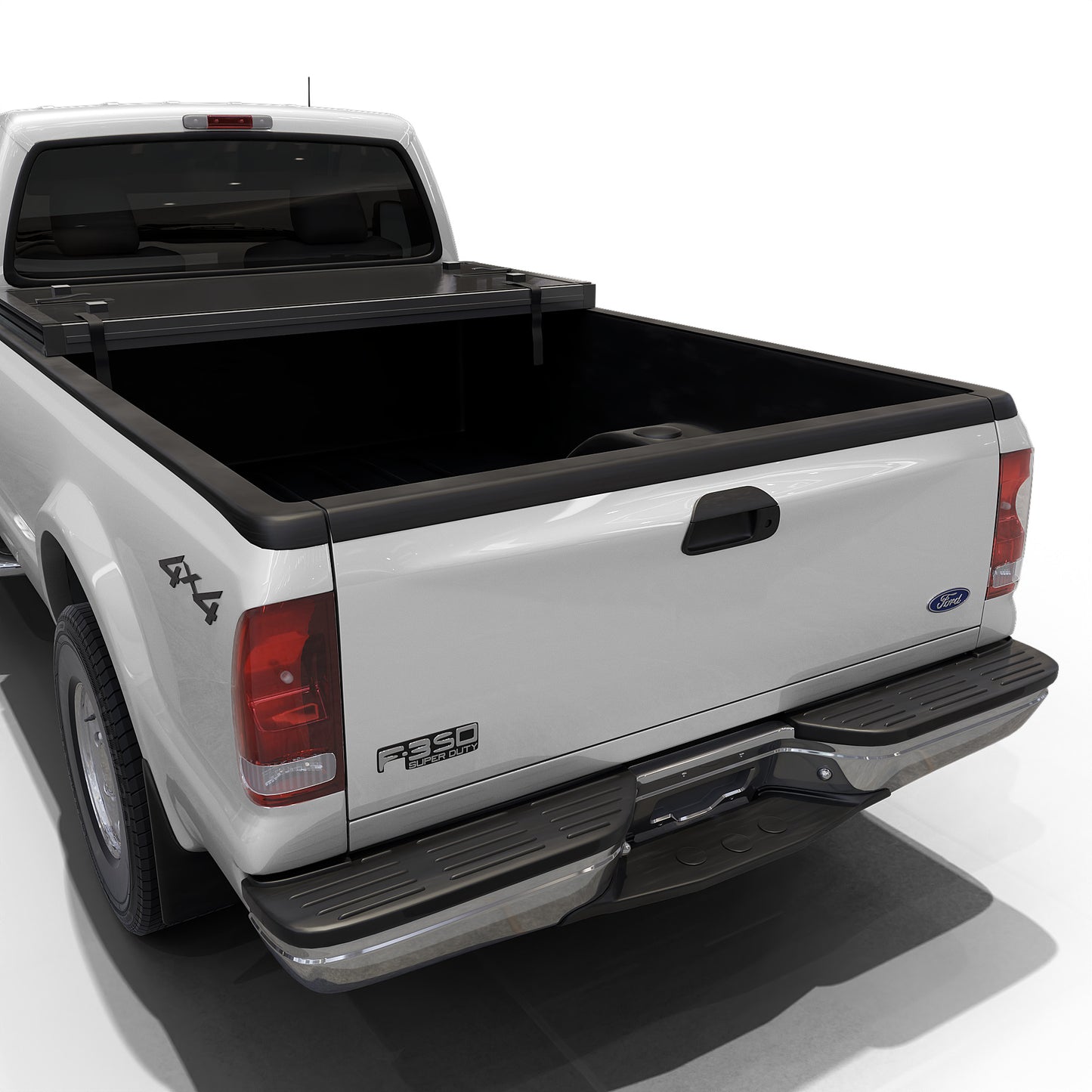 Ford F-250/F-350 Super Duty (1999-2016) - Hard Trifold Truck Bed Tonneau Cover - 8FT Bed (98")
