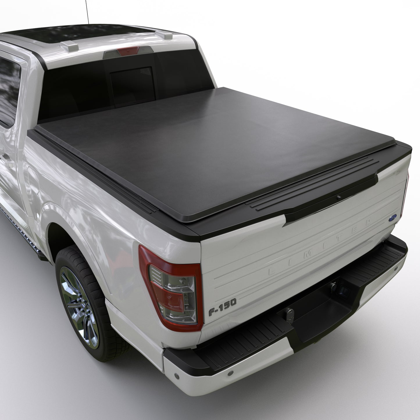 Ford F150 | F150 Lightning (2015 - 2025) Soft Roll Up Truck Bed Tonneau Cover - 5'5"Bed (66")