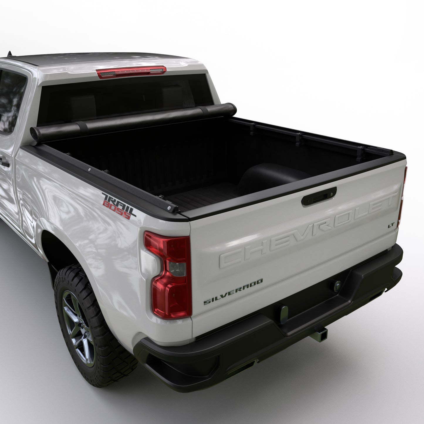 Chevy Silverado/GMC Sierra (2019 - 2025) - Soft Roll Up Truck Bed Tonneau Cover - (5'8" Bed (69.6")