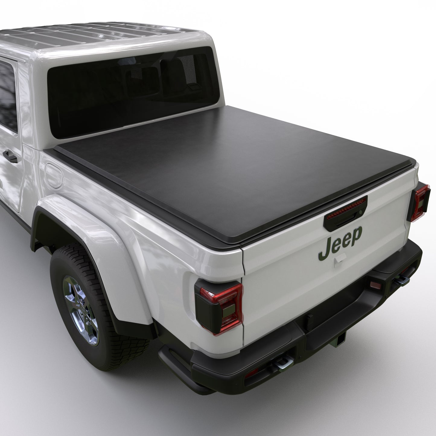 Jeep Gladiator (2020 - 2025 ) Soft Roll Up Truck Bed Tonneau Cover - 5' Bed (60.3")