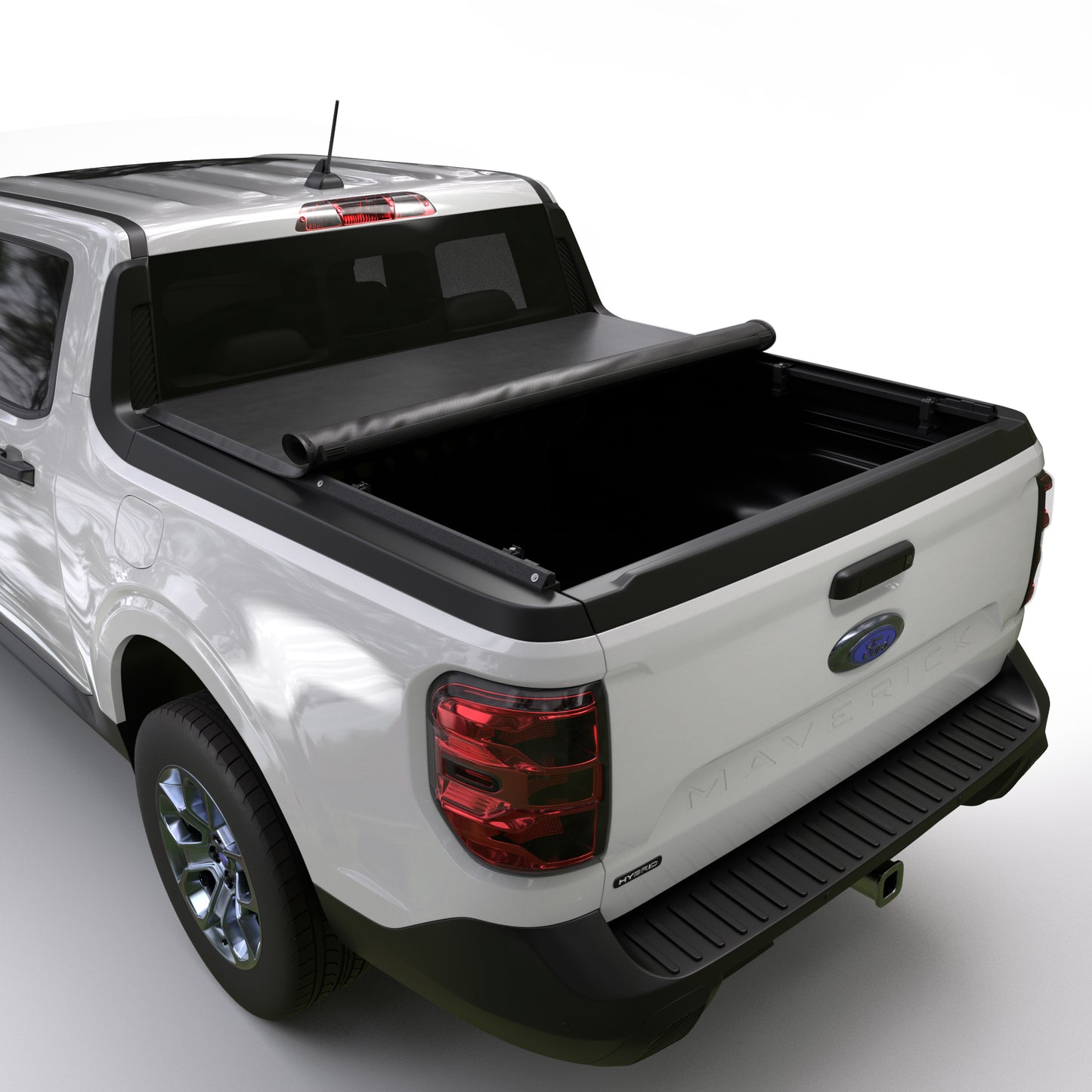 Soft Roll Up Truck Bed Tonneau Cover|SR037|Fits 2022 - 2026 Ford Maverick 4' 6" Bed (54.4")