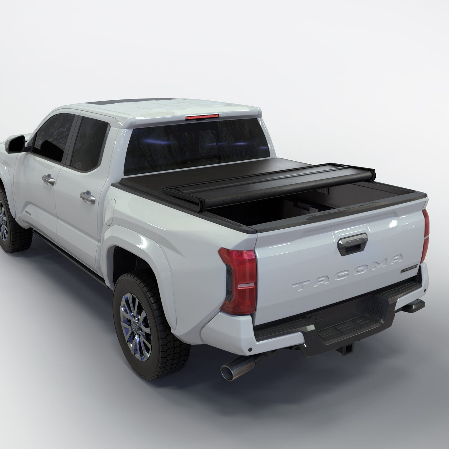 Toyota Tacoma - Soft Trifold Truck Bed Tonneau Cover - w/OE Track System