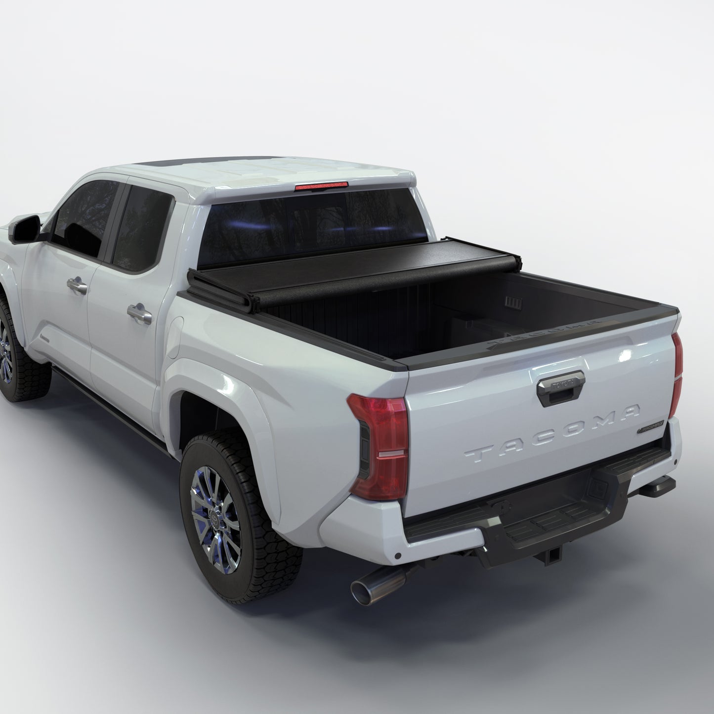 Toyota Tacoma - Soft Trifold Truck Bed Tonneau Cover - w/OE Track System