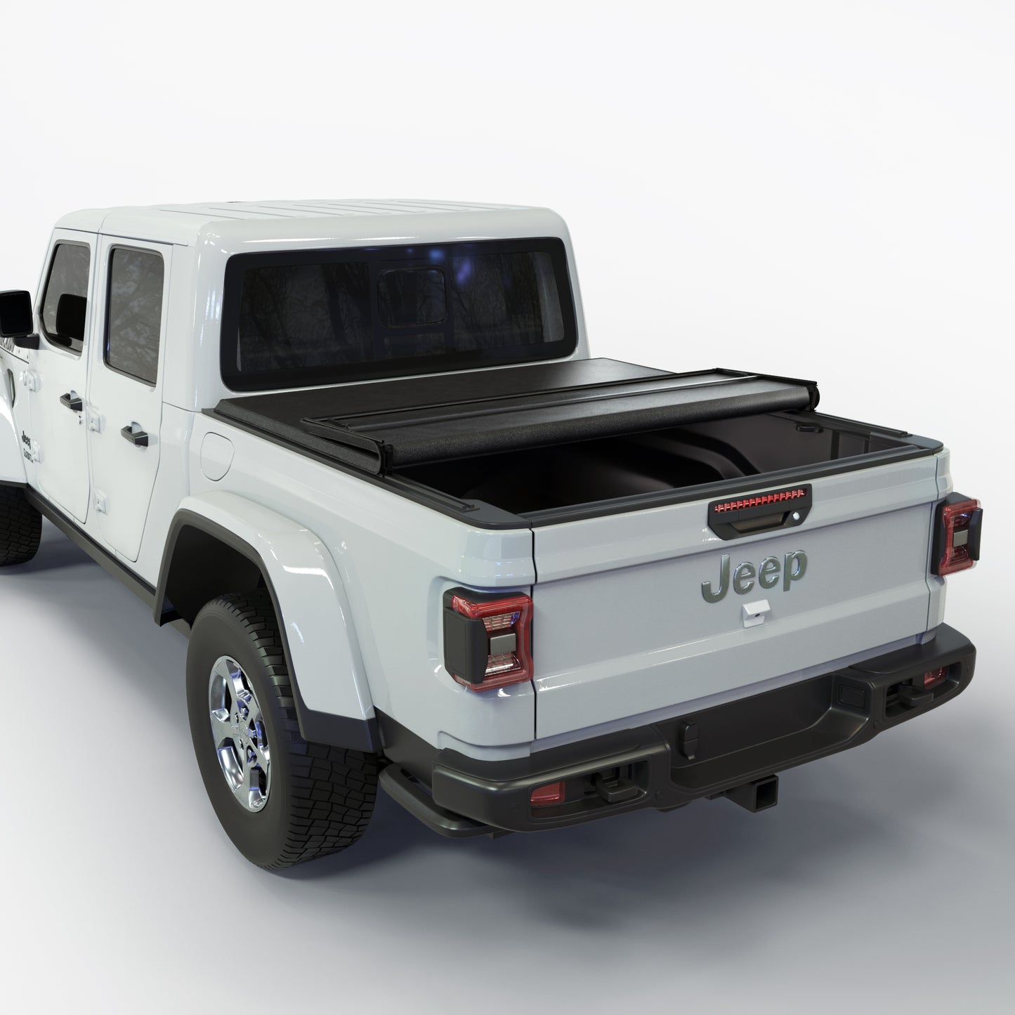 Jeep Gladiator (2020-2025) - Soft Folding Truck Bed Tonneau Cover - 5' Bed (60.3")