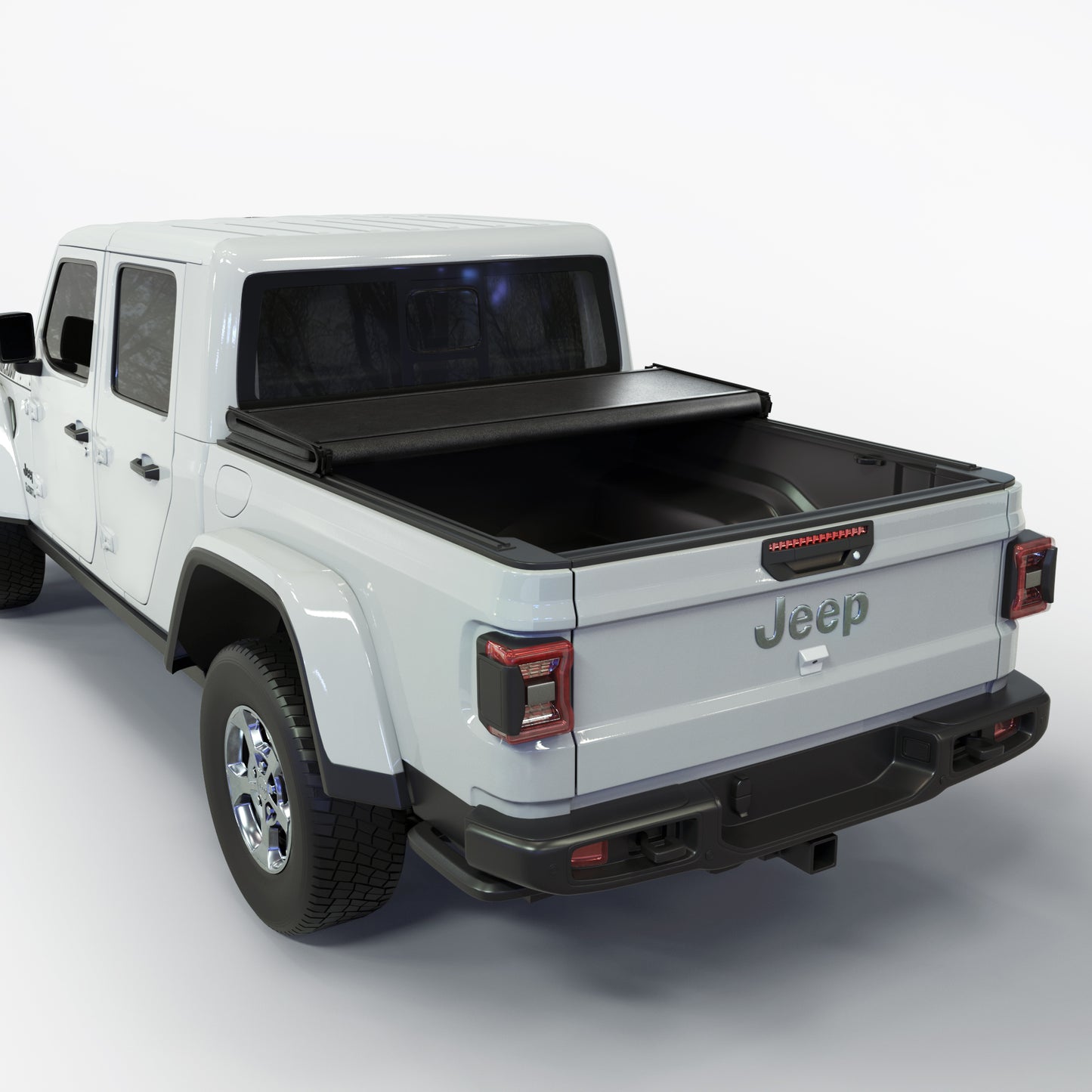 Jeep Gladiator (2020-2025) - Soft Folding Truck Bed Tonneau Cover - 5' Bed (60.3")