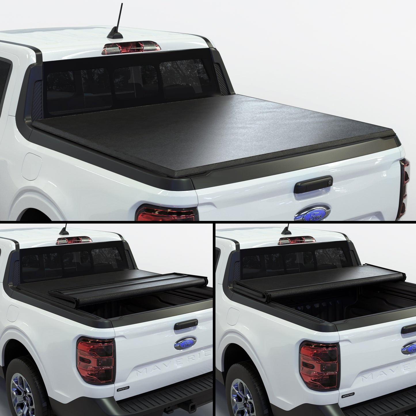 Ford Maverick (2022-2025) - Soft Folding Truck Bed Tonneau Cover - 4'6" Bed (54.4")