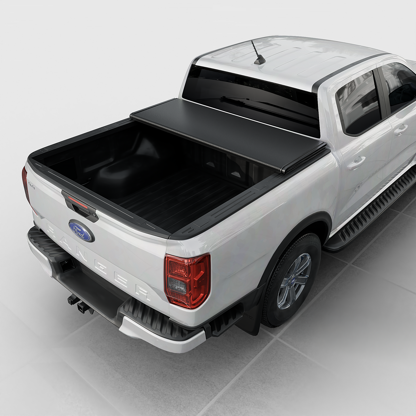 Ford Ranger (2019-2025) - Low Profile Hard Folding Truck Bed Tonneau Cover - 5'1" Bed (61")