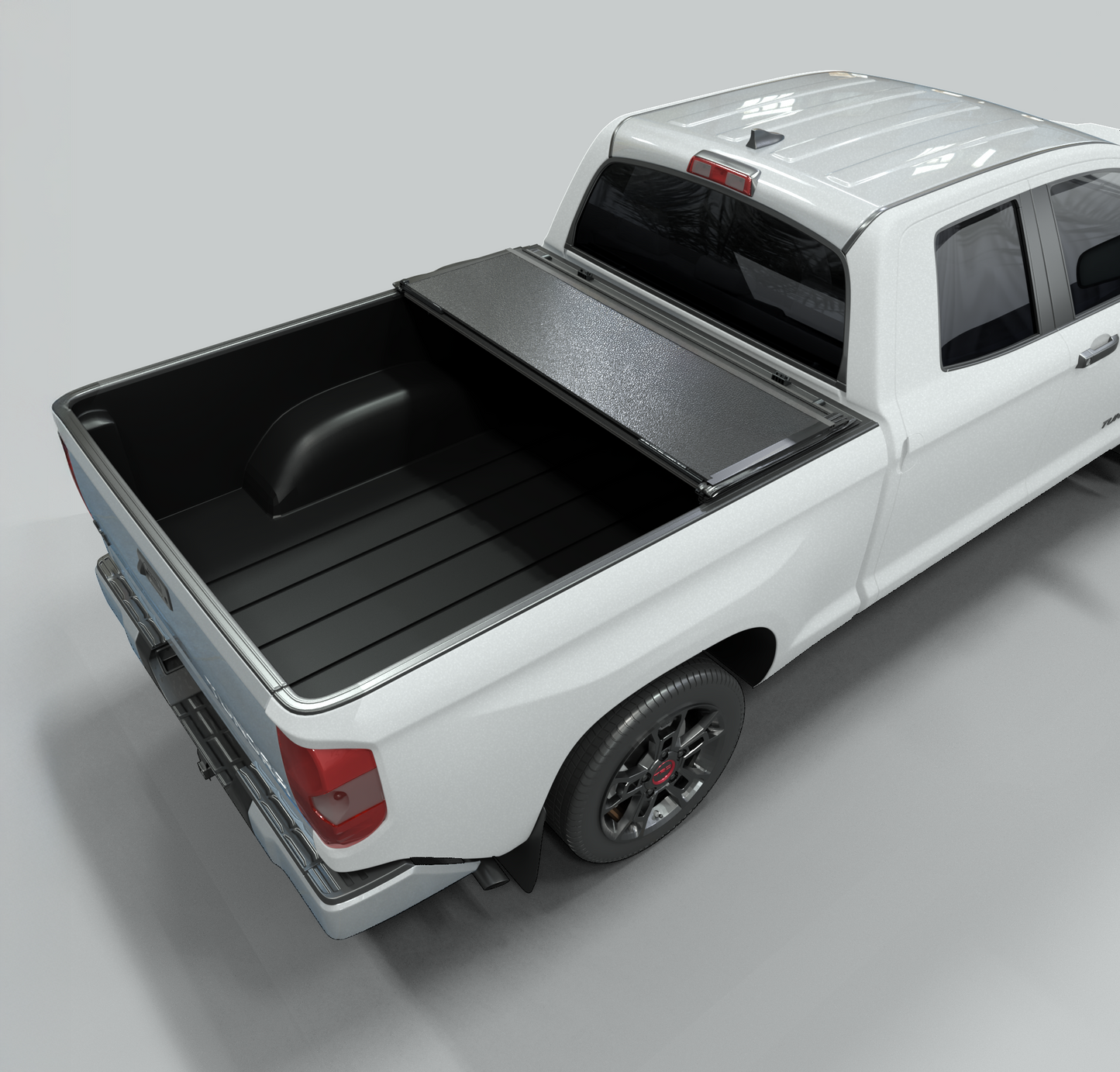 Toyota Tundra (2022-2025) - Low Profile Hard Folding Truck Bed Tonneau Cover