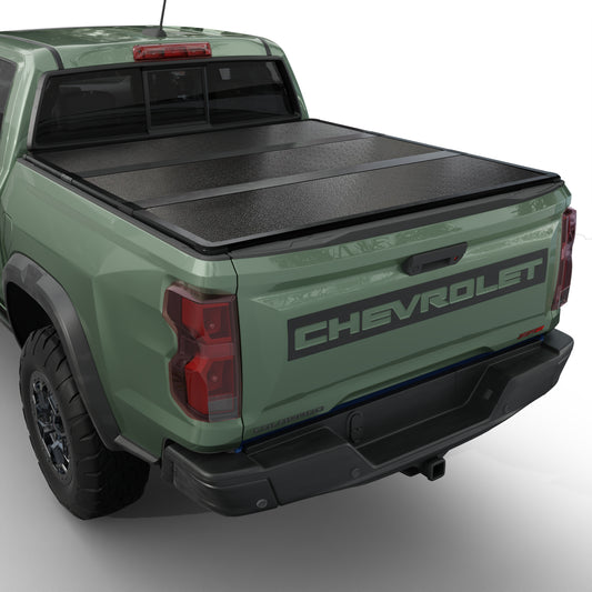 Chevy Colorado/ GMC Canyon (2015-2026) - Hard Folding Truck Bed Tonneau Cover