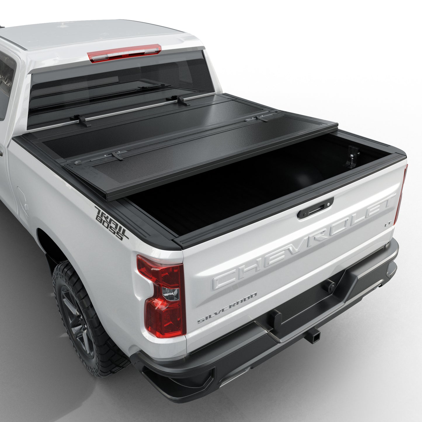 Chevy Silverado/GMC Sierra 2500/3500 HD New Body Style (2020-2026) - Low Profile Flip Up Truck Bed Tonneau Cover - 6.9FT Bed (82.2")