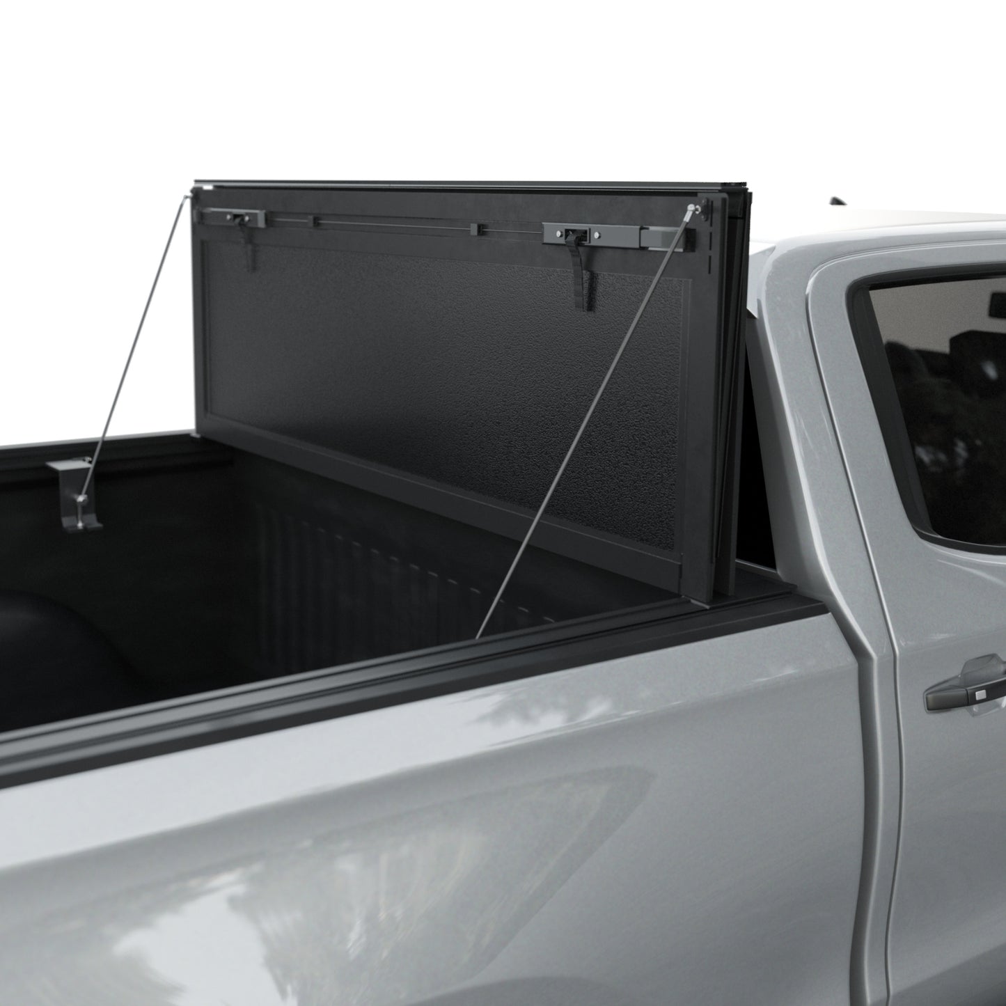 Honda Ridgeline (2017-2025) - Low Profile Flip Up Truck Bed Tonneau Cover - 5' Bed (64")