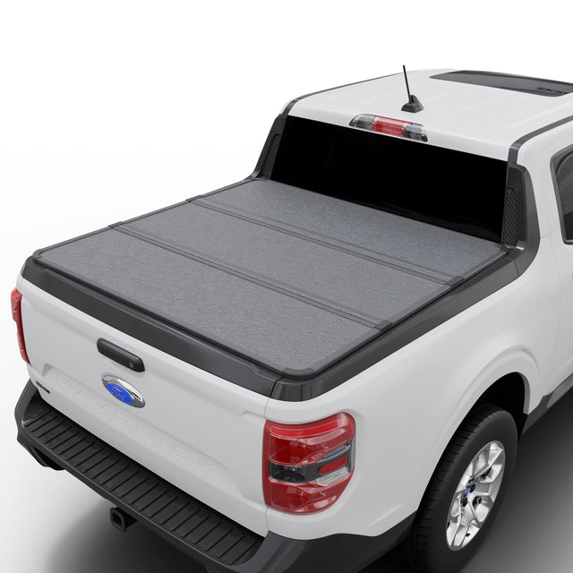 Toptiny Hard Folding Truck Bed Tonneau Cover|THTF037|Fits 2022 - 2023 Ford Maverick 4' 6" Bed (54.4")
