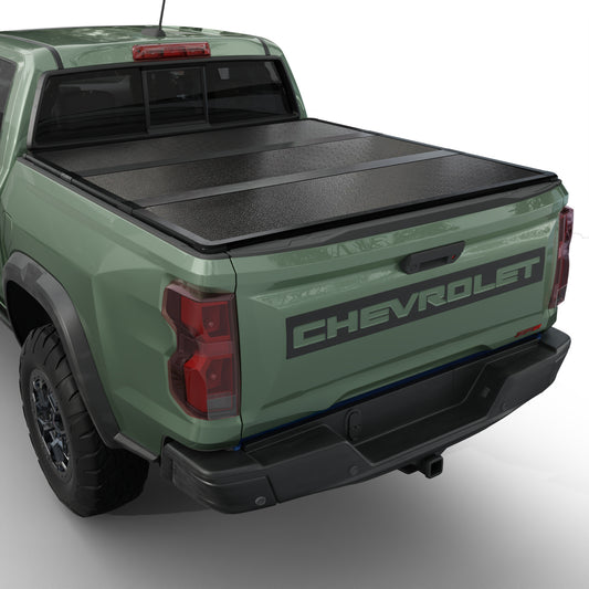 Chevy Silverado/ GMC Sierra (2014 - 2018) Hard Trifold Truck Bed Tonneau Cover