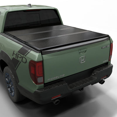 Honda Ridgeline (2017–2025) Hard Folding Truck Bed Tonneau Cover - 5' Bed (64