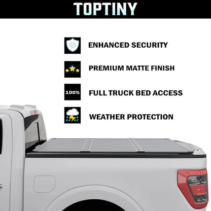 Ford Ranger (2019-2025) - Hard Trifold Truck Bed Tonneau Cover