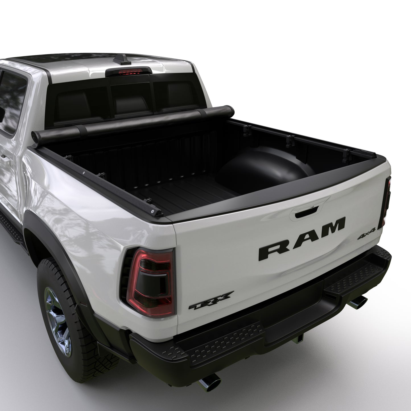 Soft Roll Up Truck Bed Tonneau Cover|SR012|Fits 2009 - 2025 Dodge Ram 1500 6' 4" Bed Without Ram Box (76.3)