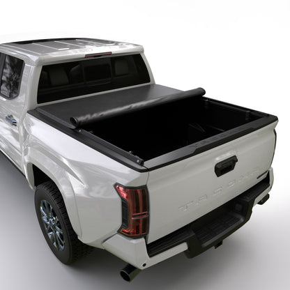 Toyota Tacoma 2016 - 2025 Soft Roll Up Truck Bed Tonneau Cover
