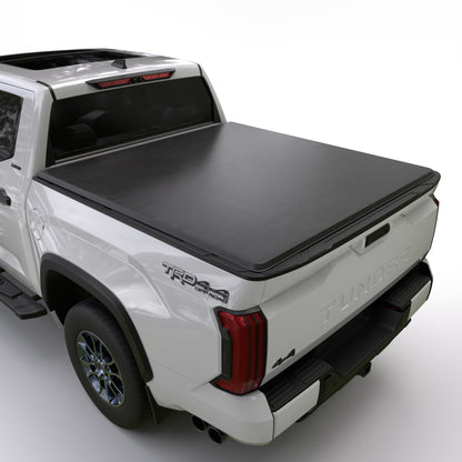 Soft Roll Up Truck Bed Tonneau Cover|SR035|Fits 2022 - 2026 Toyota Tundra 6'6" Bed (78")