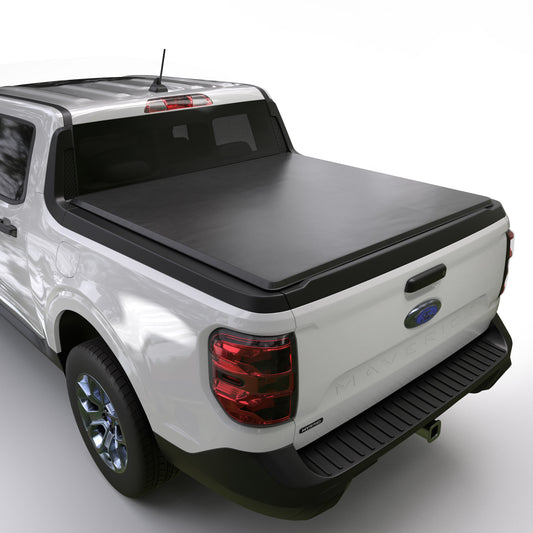 Soft Roll Up Truck Bed Tonneau Cover|SR037|Fits 2022 - 2025 Ford Maverick 4' 6" Bed (54.4")