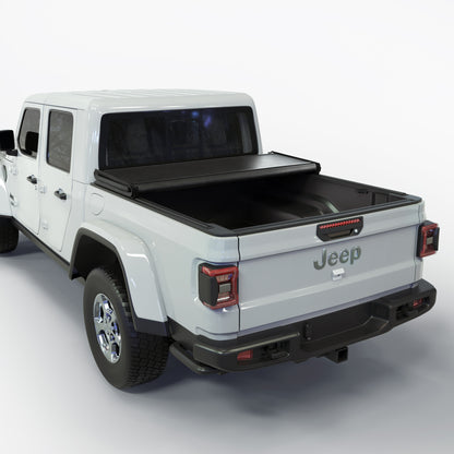 Jeep Gladiator (2020-2025) - Soft Folding Truck Bed Tonneau Cover -  5' Bed (60.3")