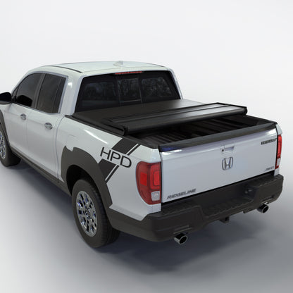Honda Ridgeline (2017-2025) - Soft Folding Truck Bed Tonneau Cover - 5'3" Bed (64")