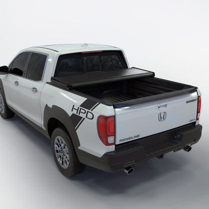 Honda Ridgeline (2017-2025) - Soft Folding Truck Bed Tonneau Cover - 5'3" Bed (64")