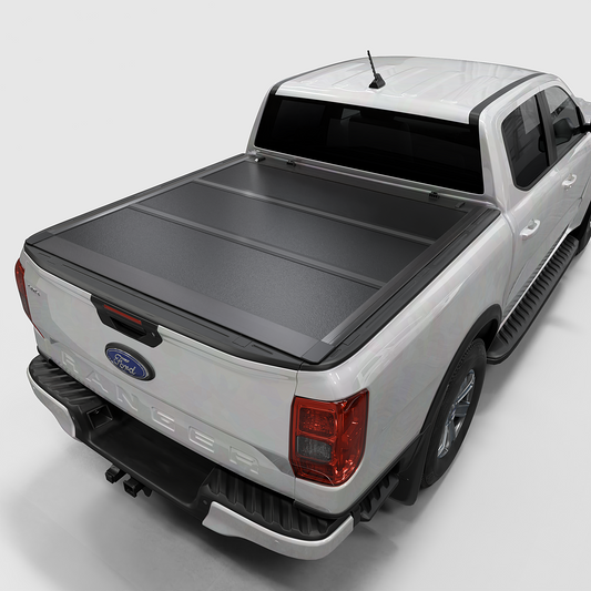 Ford Ranger (2019-2025) - Low Profile Hard Folding Truck Bed Tonneau Cover - 5'1" Bed (61")
