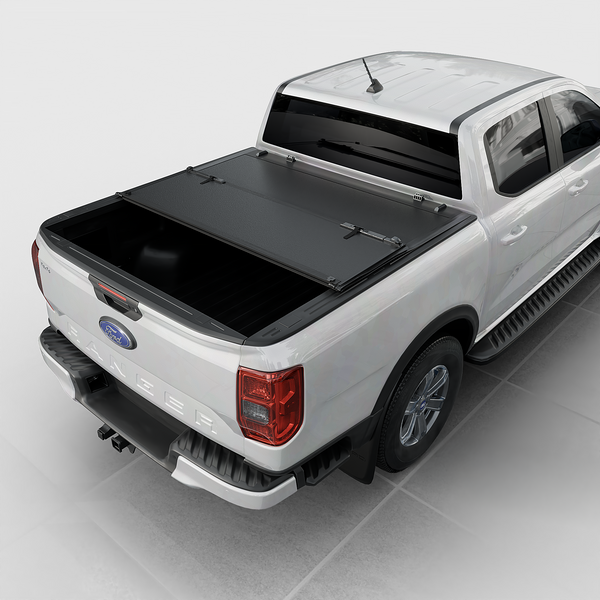 Ford Ranger (2019-2025) - Low Profile Hard Folding Truck Bed Tonneau Cover - 5'1
