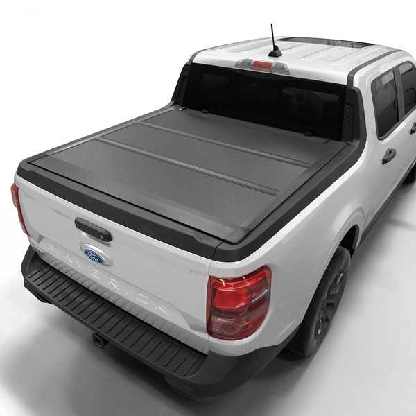 Ford Maverick (2022-2025) - Low Profile Hard Folding Truck Bed Tonneau Cover - 4'6