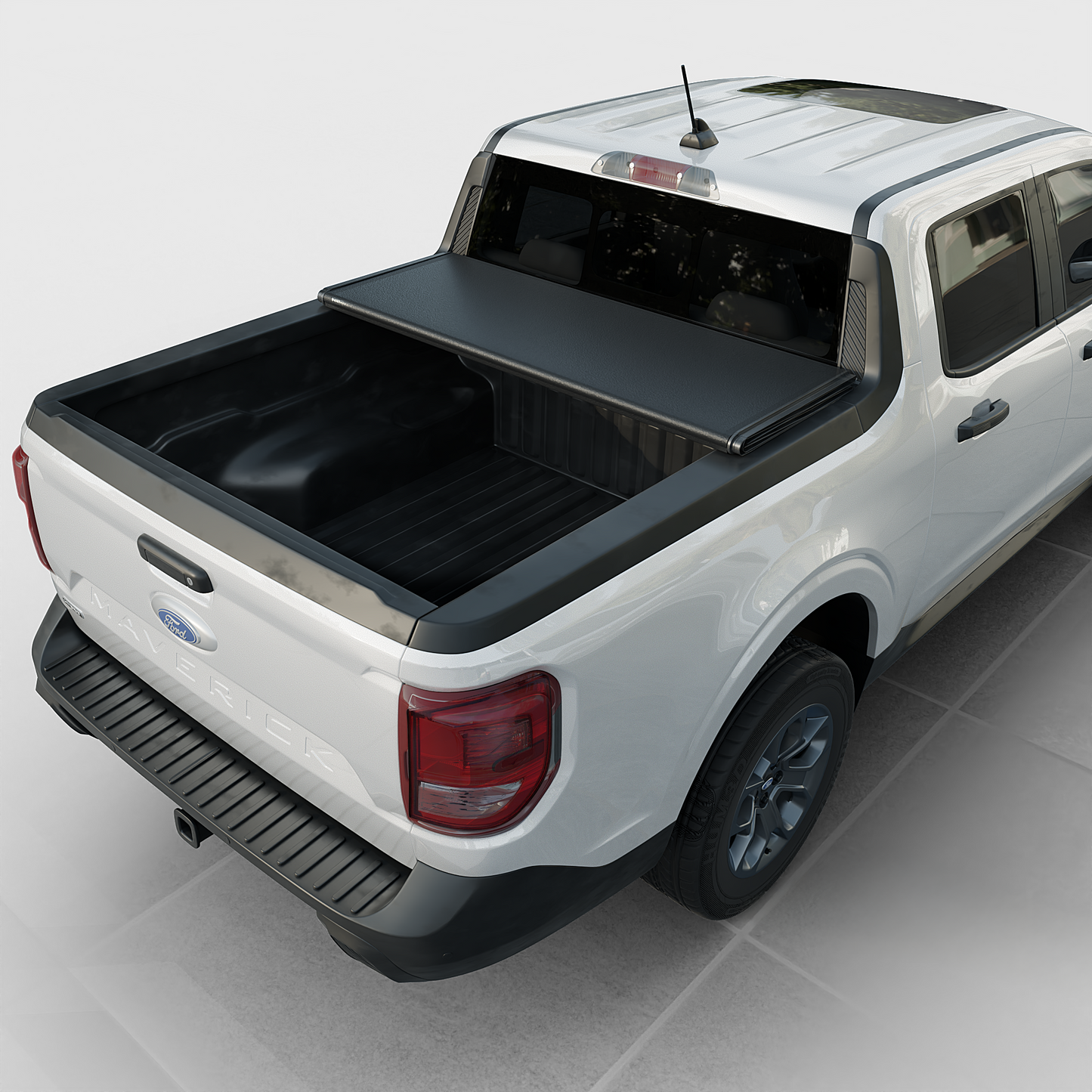 Ford Maverick (2022-2026) - Low Profile Hard Folding Truck Bed Tonneau Cover - 4'6" Bed (54.4")