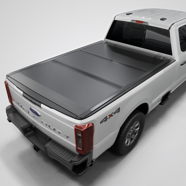 Ford F-250/F-350 Super Duty (2017-2026) - Low Profile Hard Folding Truck Bed Tonneau Cover - 6.75FT Bed (82