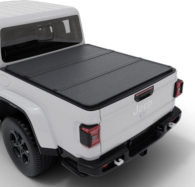 Hard Trifold Truck Bed Tonneau Cover |HTF031|Fits 2020-2025 Jeep Gladiator 5' Bed (60.3")