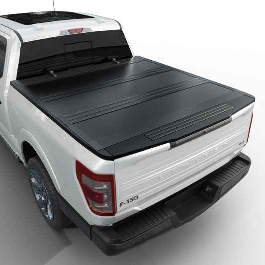 Ford F-150 - Low Profile Flip Up Truck Bed Tonneau Cover
