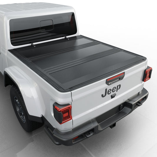 Jeep Gladiator (2020-2025) - Low Profile Flip Up Truck Bed Tonneau Cover - 5' Bed (60.3")