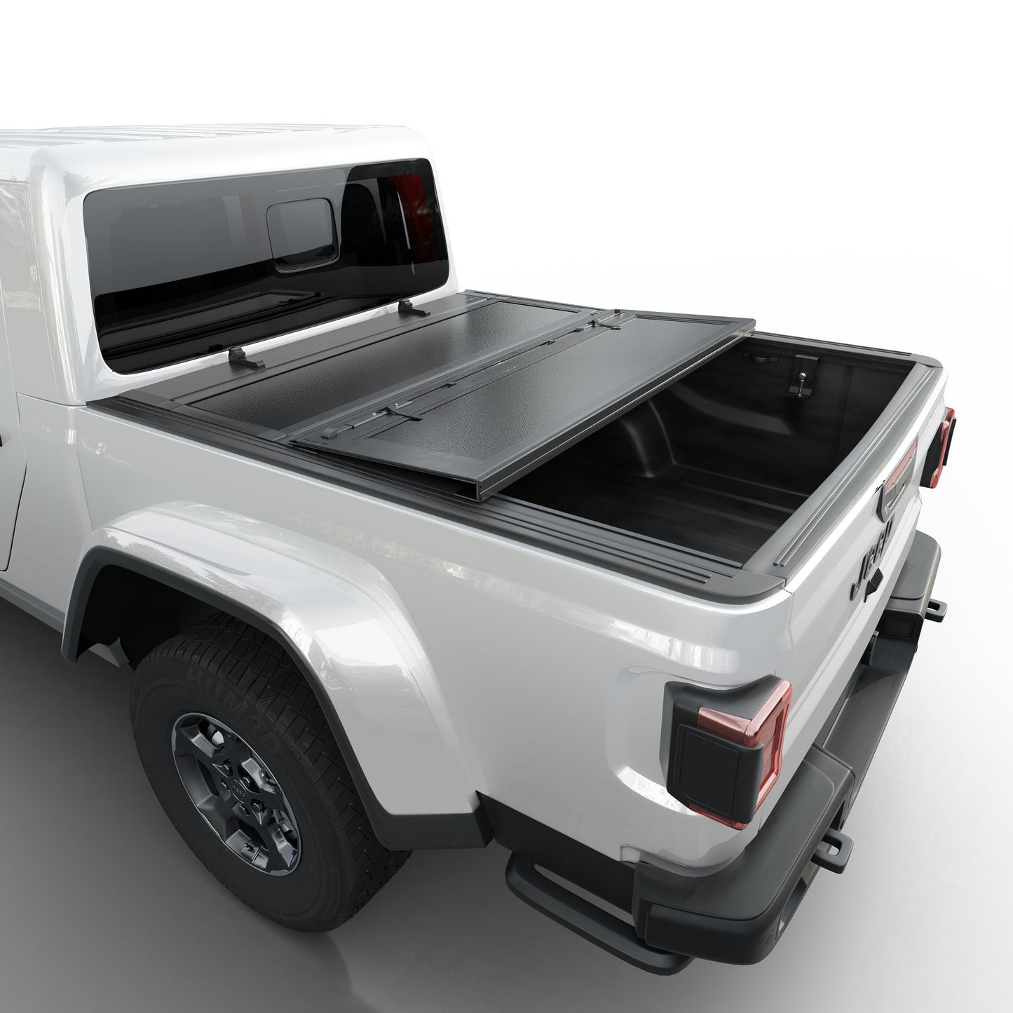 Jeep Gladiator (2020-2025) - Low Profile Flip Up Truck Bed Tonneau Cover - 5' Bed (60.3")