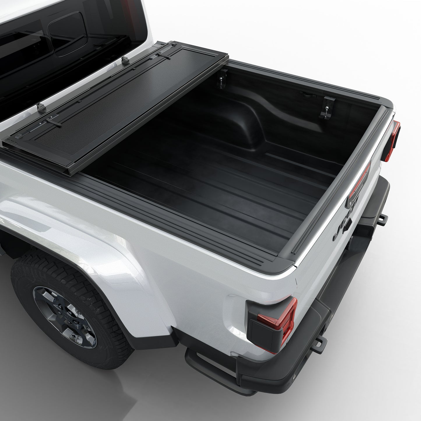 Jeep Gladiator (2020-2025) - Low Profile Flip Up Truck Bed Tonneau Cover - 5' Bed (60.3")