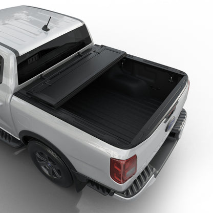 Ford Ranger (2019-2025) - Low Profile Flip Up Truck Bed Tonneau Cover - 5'1" Bed (61")