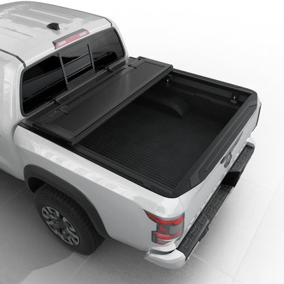 Nissan Frontier - Low Profile Flip Up Truck Bed Tonneau Cover - 5' Bed (60")
