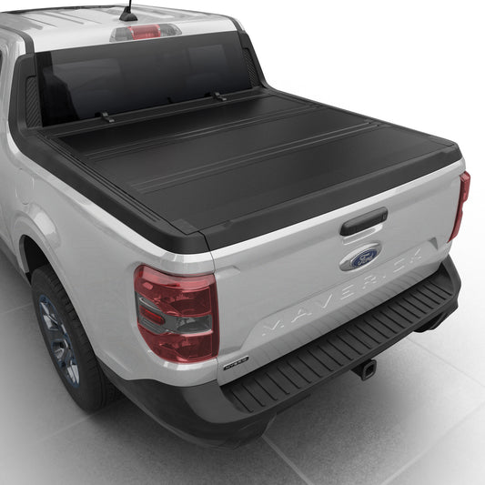 Ford Maverick (2022-2025) - Low Profile Flip Up Truck Bed Tonneau Cover - 4'6" Bed (54.4")