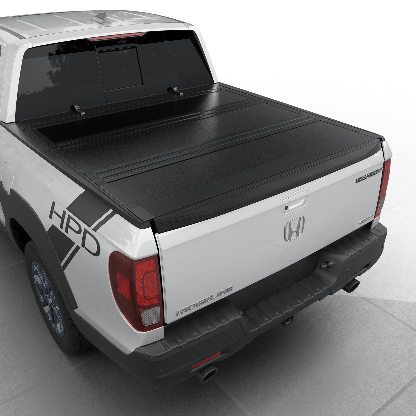 Honda Ridgeline (2017-2025) - Low Profile Flip Up Truck Bed Tonneau Cover - 5' Bed (64")