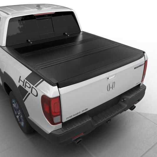 Honda Ridgeline (2017-2025) - Low Profile Flip Up Truck Bed Tonneau Cover - 5' Bed (64")