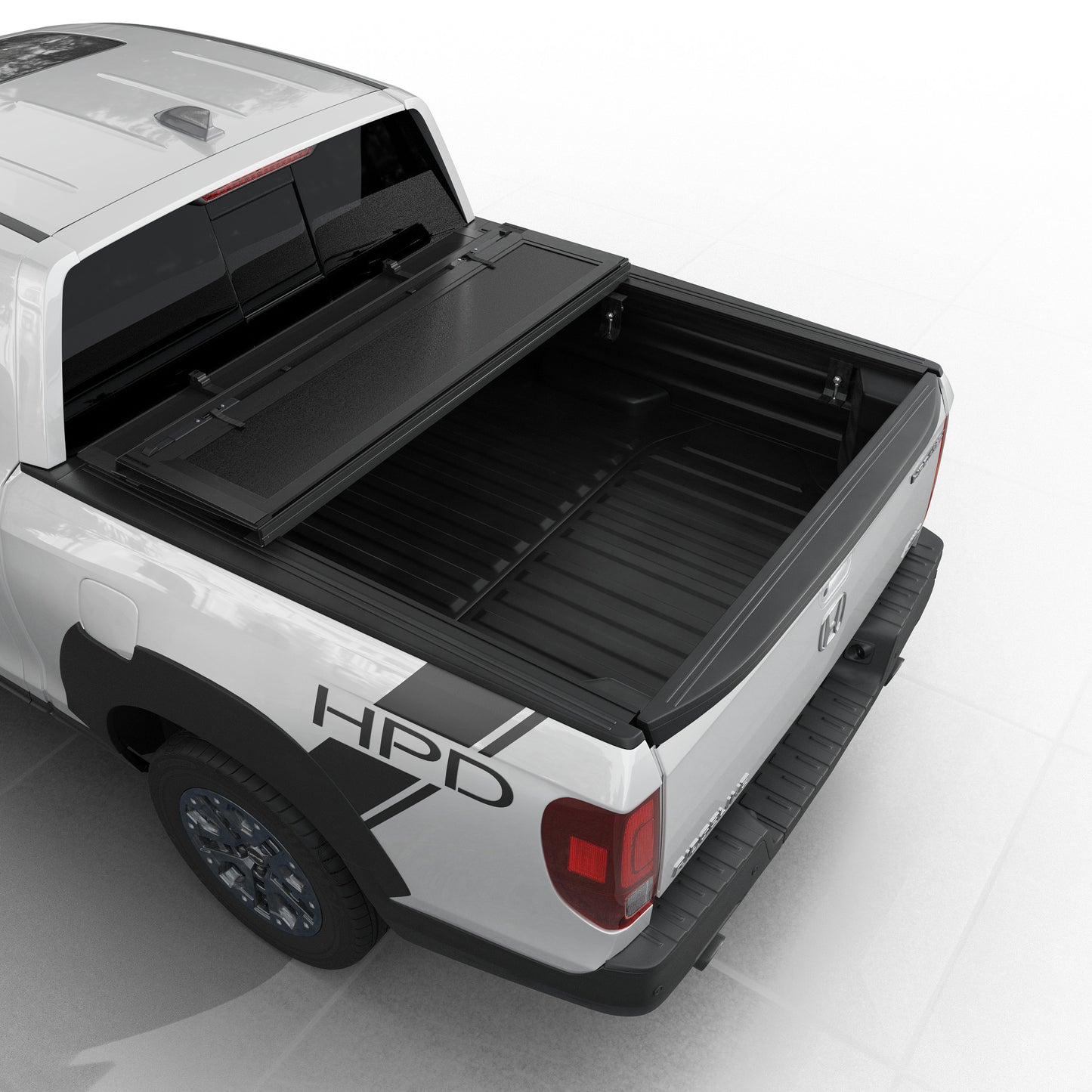 Honda Ridgeline (2017-2025) - Low Profile Flip Up Truck Bed Tonneau Cover - 5' Bed (64")