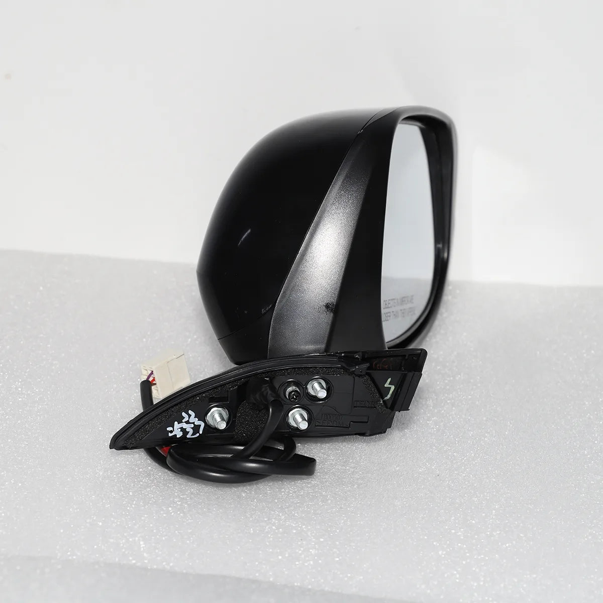 Honda Fit (2009-2014) - Passenger Side View Mirror  (Power Operated, Non Heated, Paint to Match)