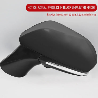 Toyota Camry (2018-2023) - Driver Side View Mirror  (Power Operated, Paint to Match, Heated Glass, Turn Signal Light, Blind Spot Monitor )