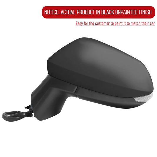 Toyota Corolla (2019-2024) - Driver Side View Mirror  (Power Operated, Paint to Match, Heated Glass, Turn Signal Light )