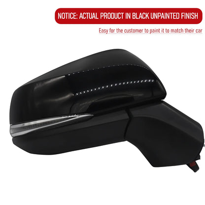 Toyota RAV4 (2019-2024) - Passenger Side View Mirror  (Power Operated, Paint to Match, Heated Glass, Turn Signal Light, Blind Spot Monitor )